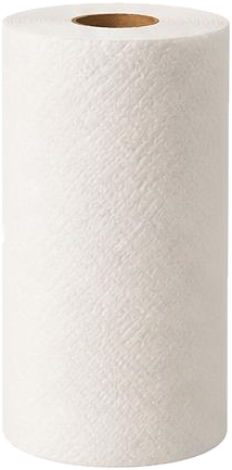 Rotolo di carta da cucina bianca